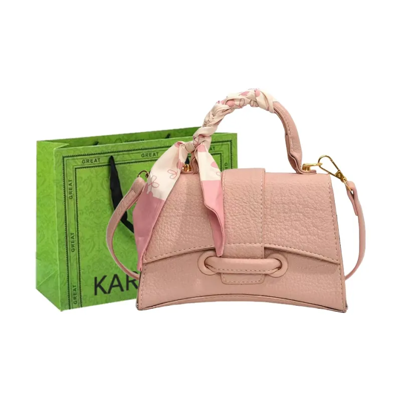 KARUISHA PU Shoulder Bag, Crossbody Bag, Handbag Women's Green/Ecru/Pink/Black-6
