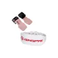 White Red 15cm Wide Belt+Pink Support Strap