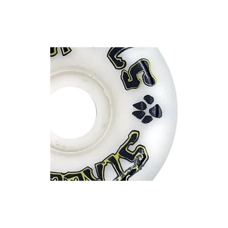 DOGTOWN Skateboard Wheels Land Surfboards 57mm X 95a-White-1