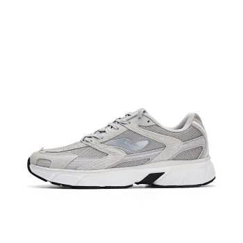 Joma Anti-Slip And Wear-Resistant Breathable Low-Top Casual Shoes Men's Light Gray White