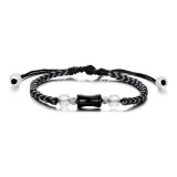 Bamboo Spirit Bead Bracelet[Black]
