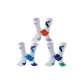 1 Set 3 Pack (Orange Gray+White Blue+Gray Black)