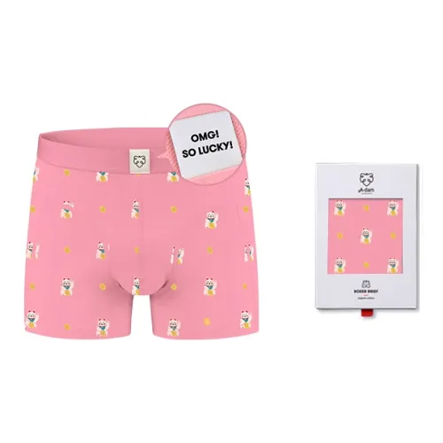 A damunderwear 1 스트립 럭키 캣 남성 드로즈