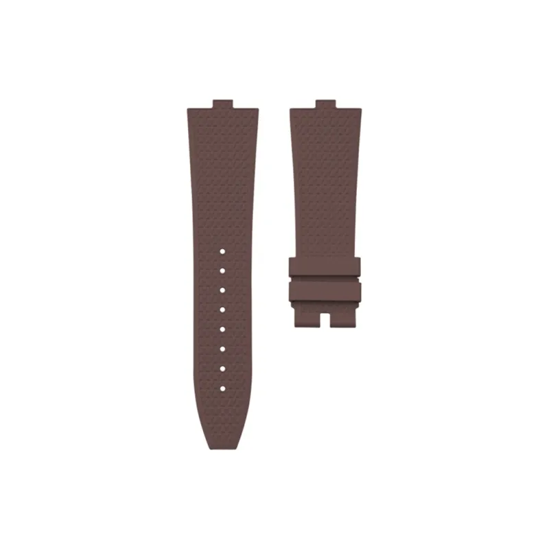 VAGENARI Watch Bands Rubber Strap Compatibility For Jaeger LeCoultre Master Geographic 4520V 5520V 7920V Unisex-14