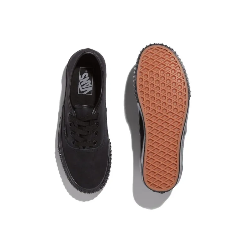 Vans Anti Slip Wear Resistant Low Top Skateboard Shoes Unisex Black-3