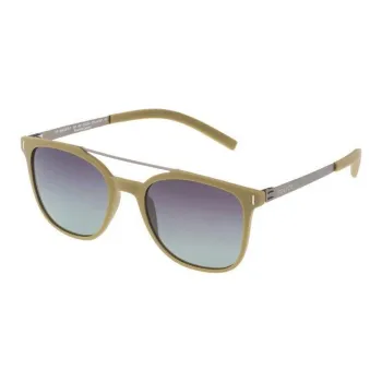 Police Aviator Sunglasses Men's Green