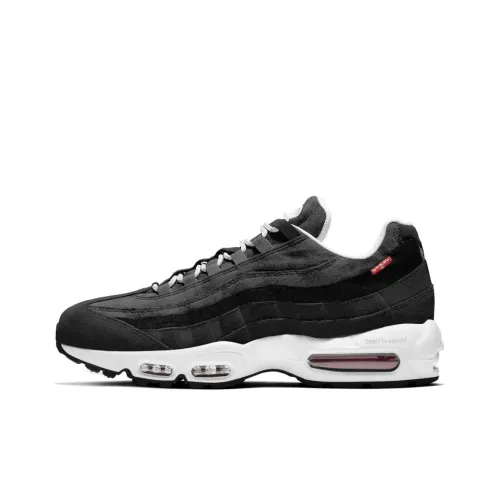 Nike Air Max 95 Running Shoes Unisex Low-Top Black/White