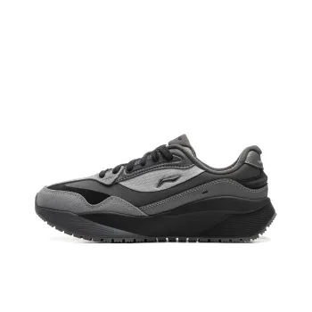 LiNing Load Capacity 2.0 Non slip Lightweight Low Top Casual Shoes Women's Gray Black
