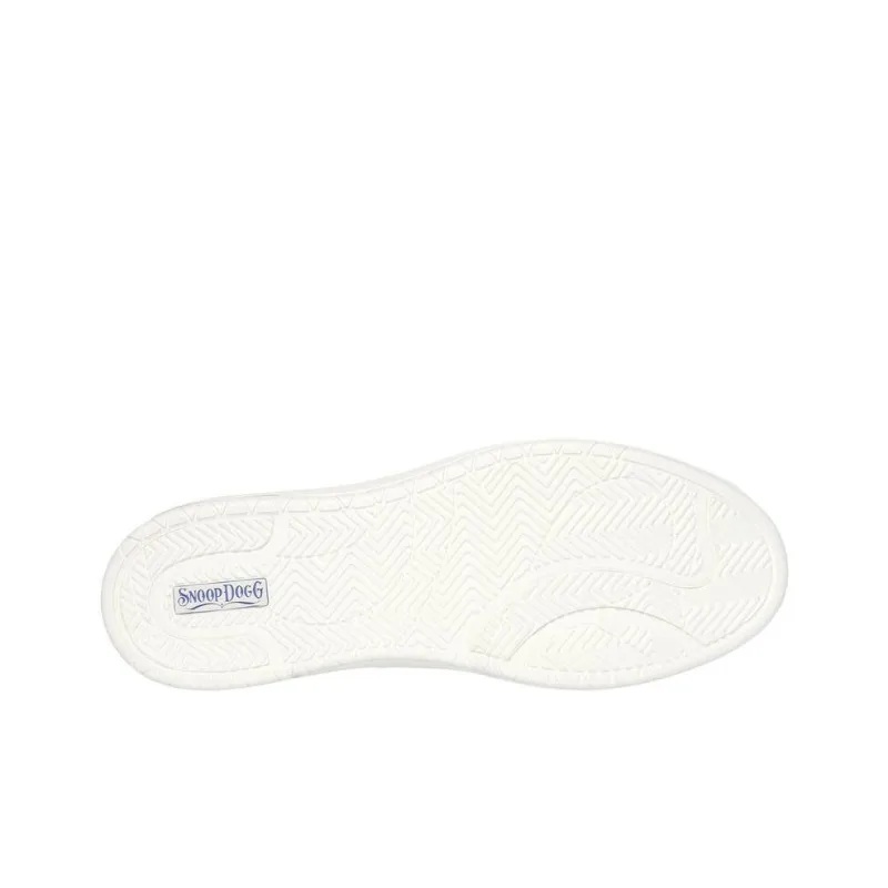 Skechers SNOOP Anti-Slip Wear-Resistant Low-Top Casual Shoes Women's White-4