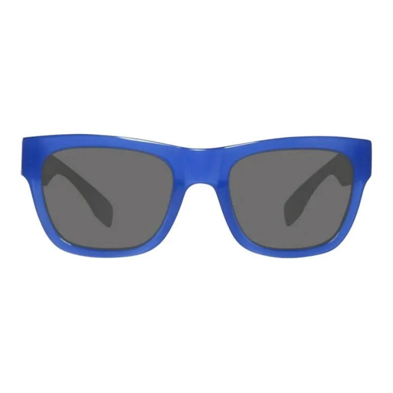 GUESS Plastic Oval Sunglasses Women's Blue-1