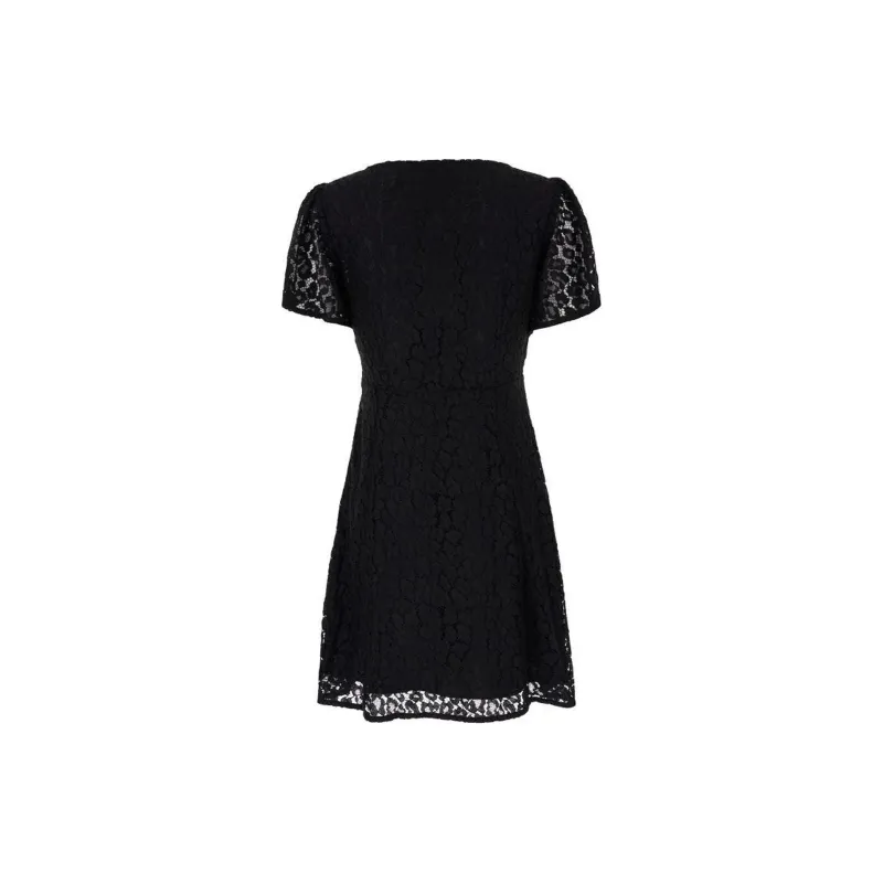 MICHAEL KORS V Neck Lace Dress-1