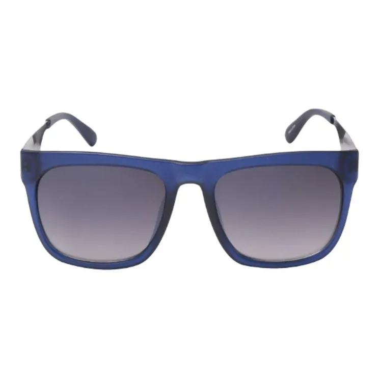 GUESS Metal Square Sunglasses Men's Blue-1