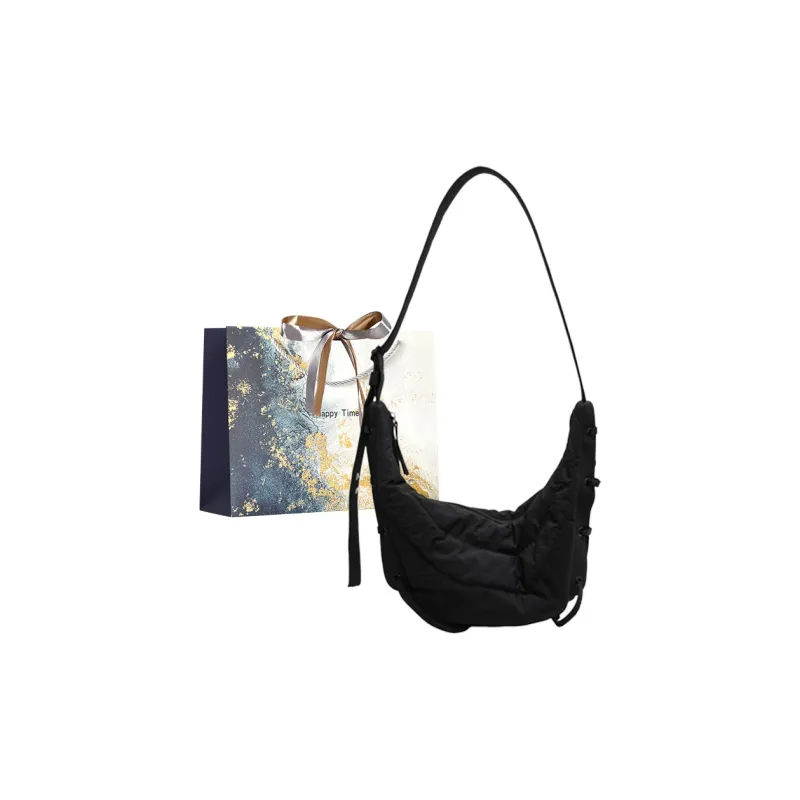 Iman's House Fabric Shoulder Bag Crossbody Bag Regular Unisex Coffee/Khaki/Fuchsia/Black-15