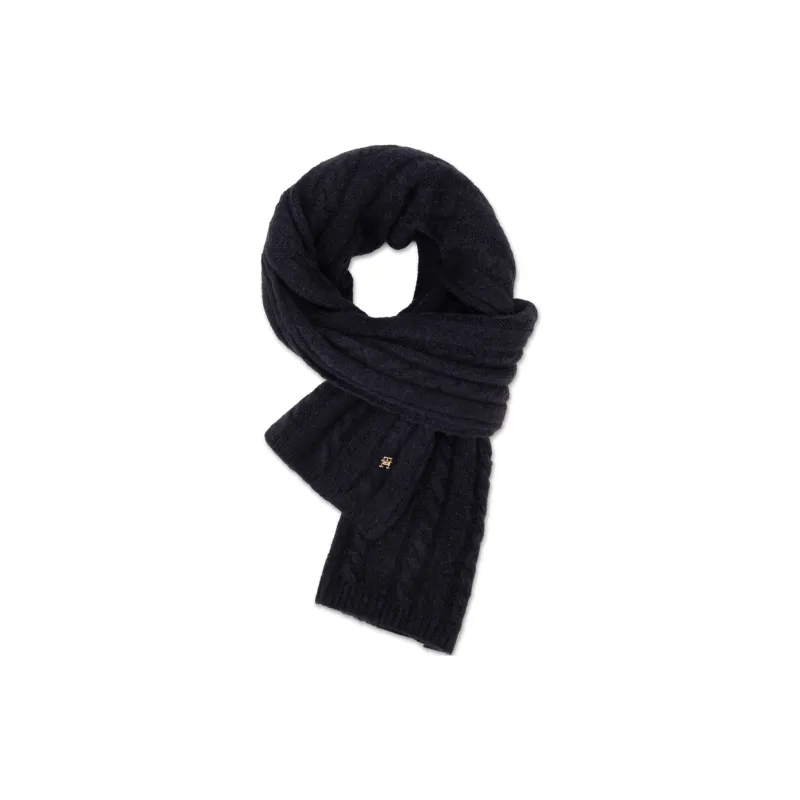 Tommy Hilfiger Knitted Fabric Scarf Women's-0