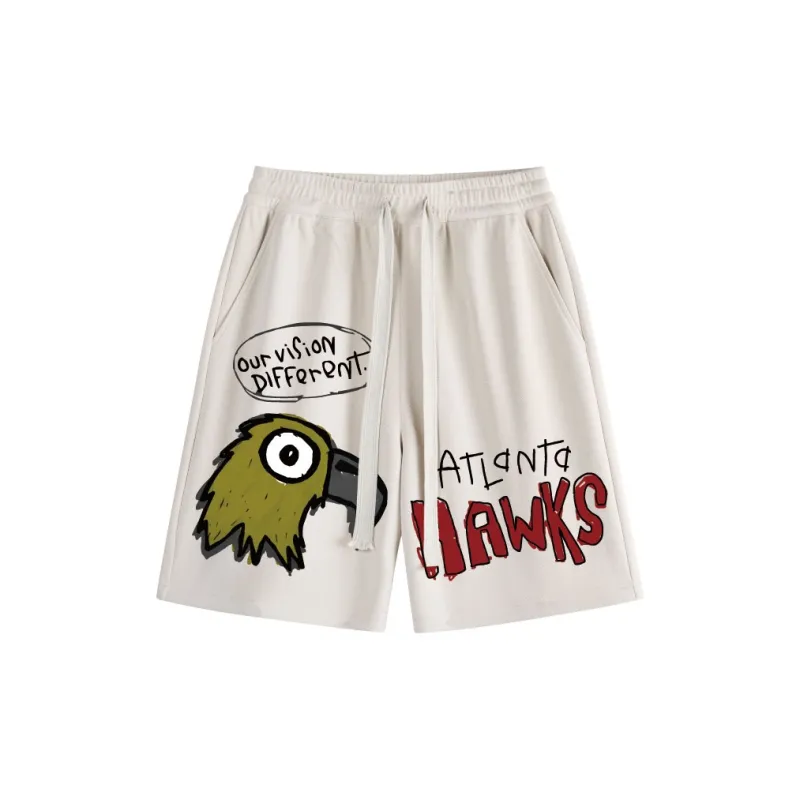 AFTER SCHOOL SPECIAL Casual Shorts Unisex Apricot-1