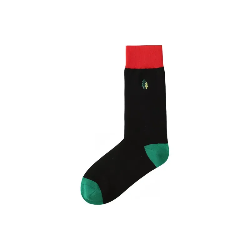 ALMOND ROCKS Women's Mid-Calf Socks-2