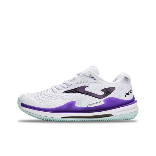 Joma Tennis Shoes Women's Low-Top White/Purple