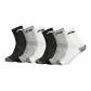1 Set 6-Pack (Black, White, Gray)