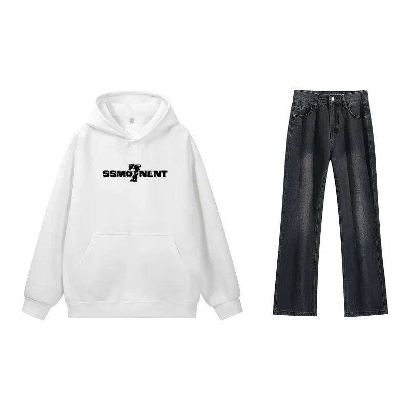 SUNSETMONENT Sweatshirt Set Unisex-6