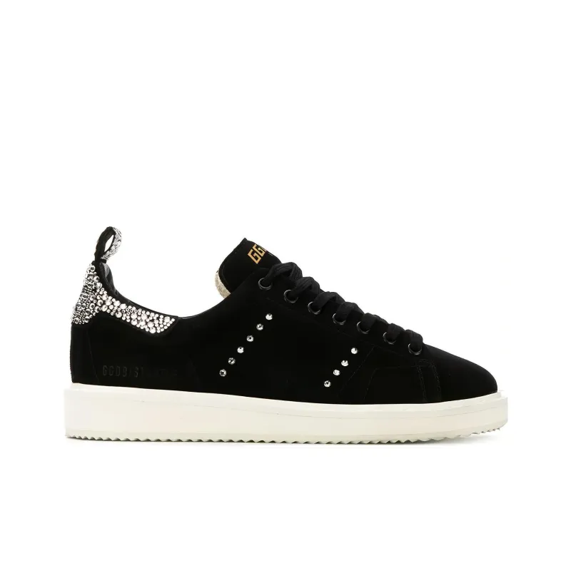 Golden Goose GGDB Starter Skateboard Shoes Women's Black-1