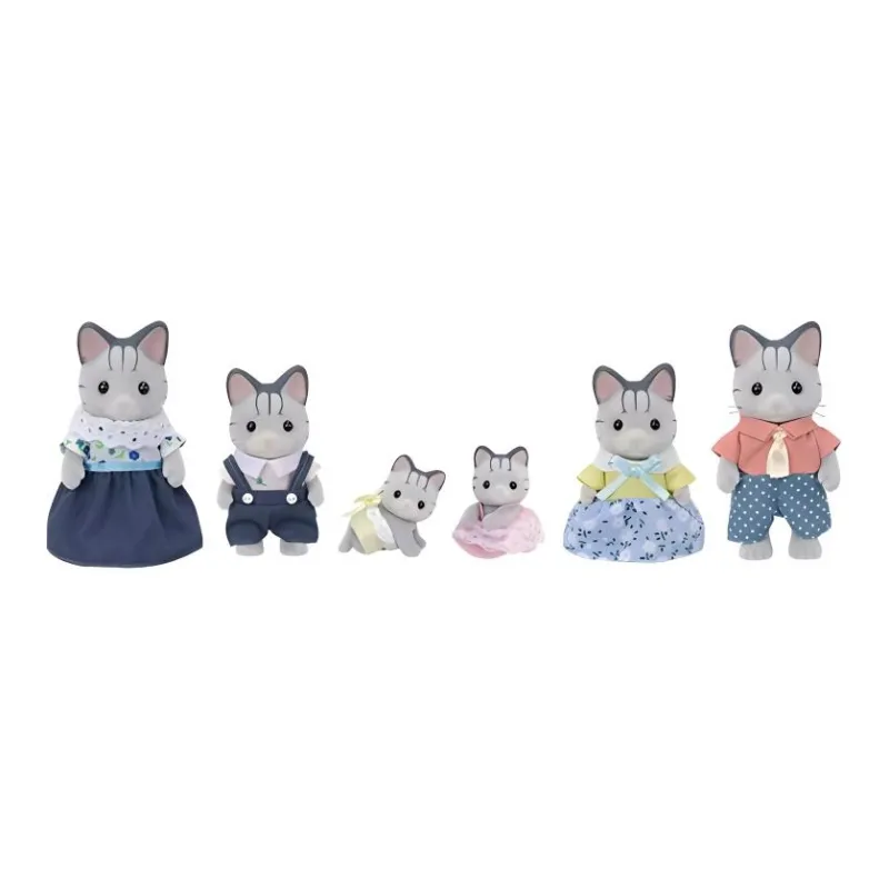 Sylvanian Families Fisher Cat Dolls Plush Doll Small Size Tall-1