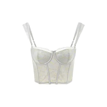 Yiner Life Camisole With Anti-Sagging Technology Women's Silver Gray