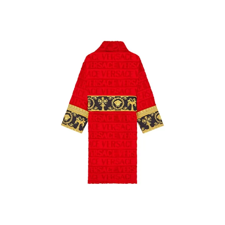 FANSIZHE SS22 Bathrobes Unisex Red-1