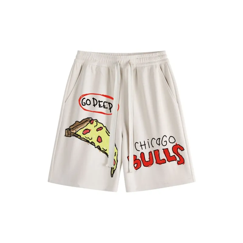 AFTER SCHOOL SPECIAL Casual Shorts Unisex Apricot-1