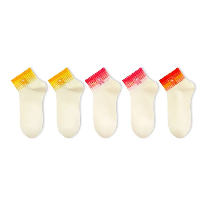 SALOATO Mid Calf Socks Women's 5 Pack-2