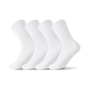 SHIWAJI Mid-Calf Socks Men's 4 Pack