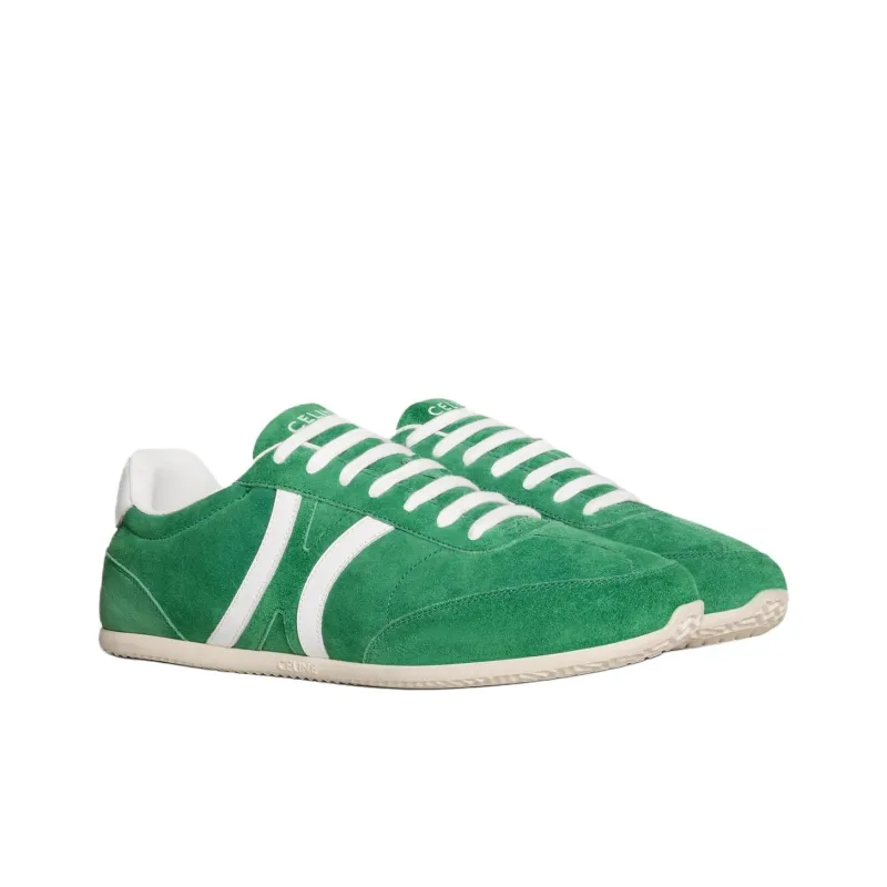 CELINE Triomphe Low Top Casual Shoes Men's Green-2