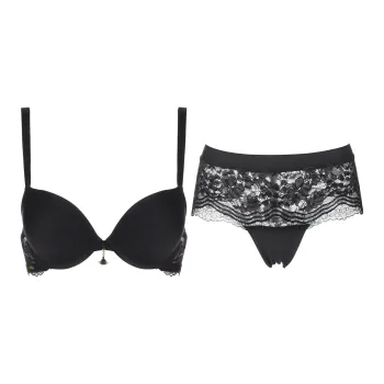 Selmark Underwear Set Women's Black