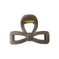 Coffee Bowknot Claw Clip