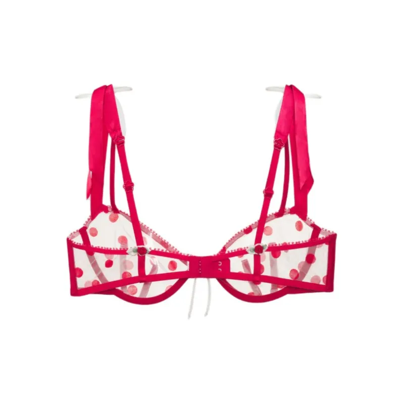 Victoria's Secret Indy Underwire Bra Bra Women's Red-1