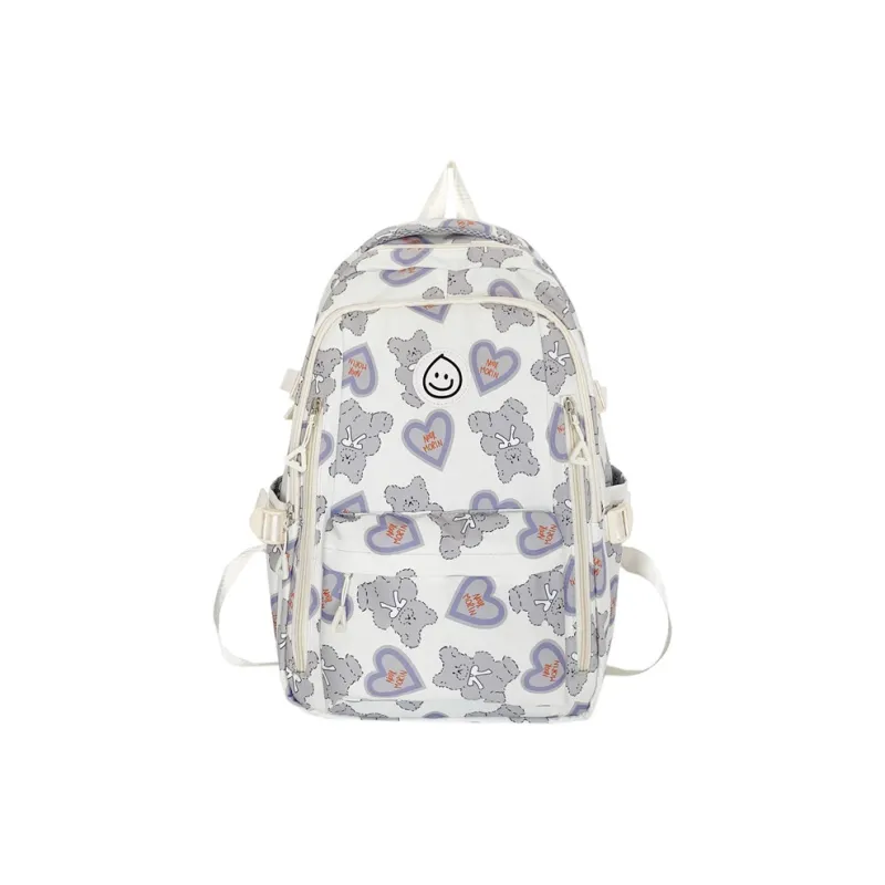 NX DOUGHNUT Composite Cloth Backpack Unisex Multicolor-14