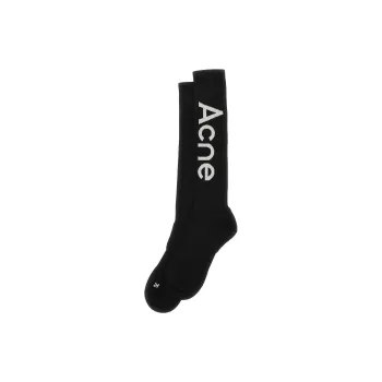 Acne Studios Knee High Socks Men's Black