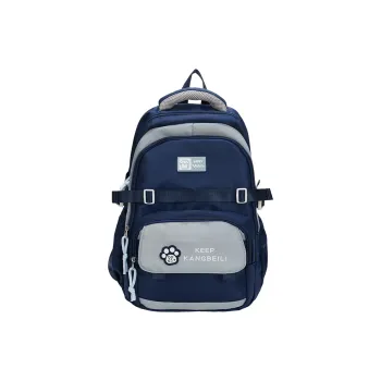 NX DOUGHNUT Nylon Backpack Unisex Navy Blue/Black/Purple/Green/Pink/Brown