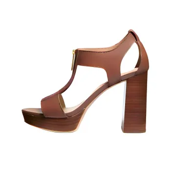 MICHAEL KORS Berkley Strap Sandals 10cm Women's Brown