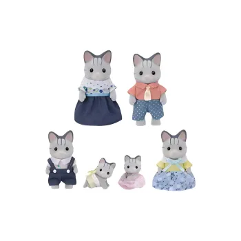 Sylvanian Families Fisher Cat Dolls Plush Doll Small Size Tall