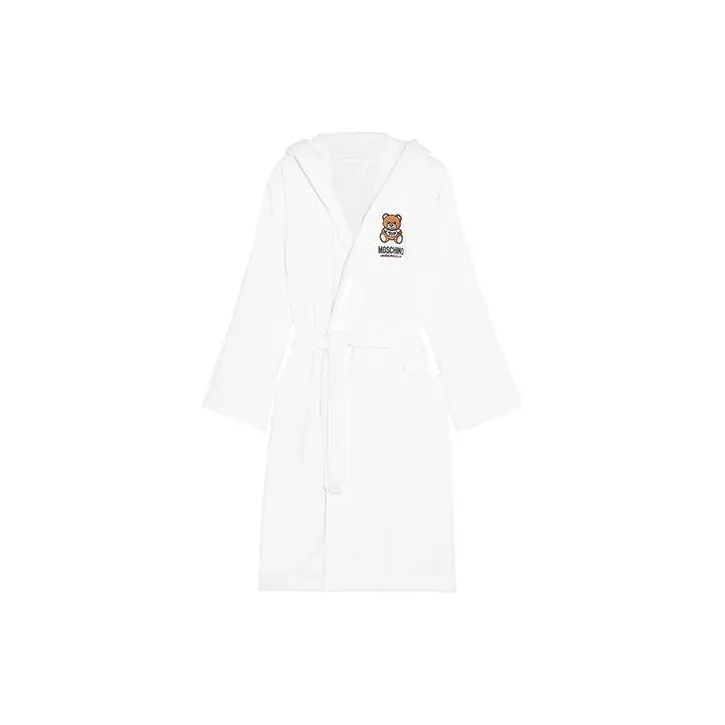 MOSCHINO Teddy Bear-motif Cotton Robe-0