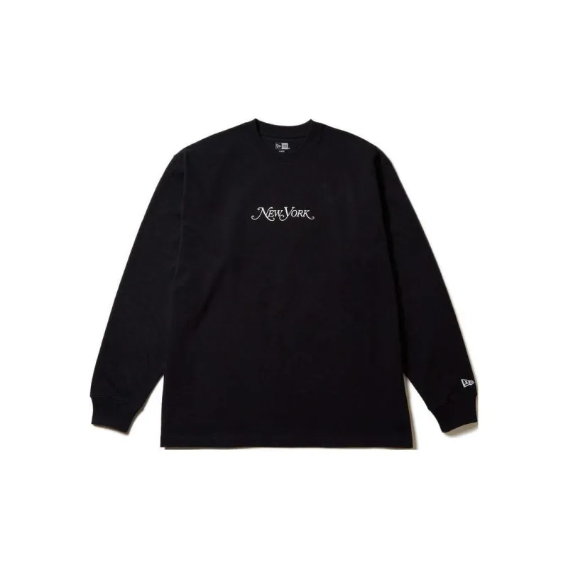 New Era New York Magazine Collaboration T Shirts Unisex Black-1
