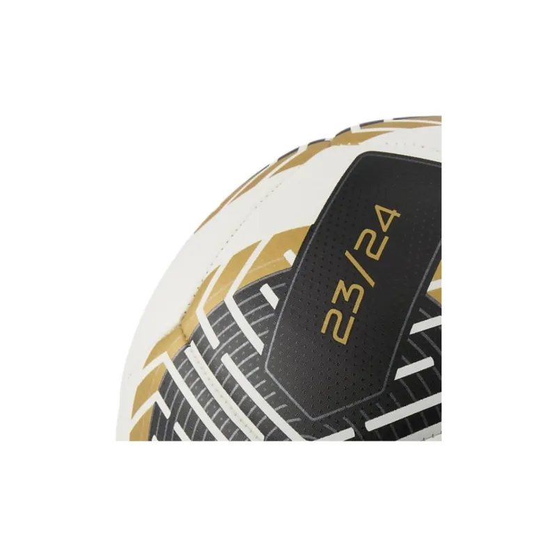 Nike Size 3, Size 4, Size 5 Soccer Rubber Machine Stitched Soccer Ball Unisex Black White Gold-3