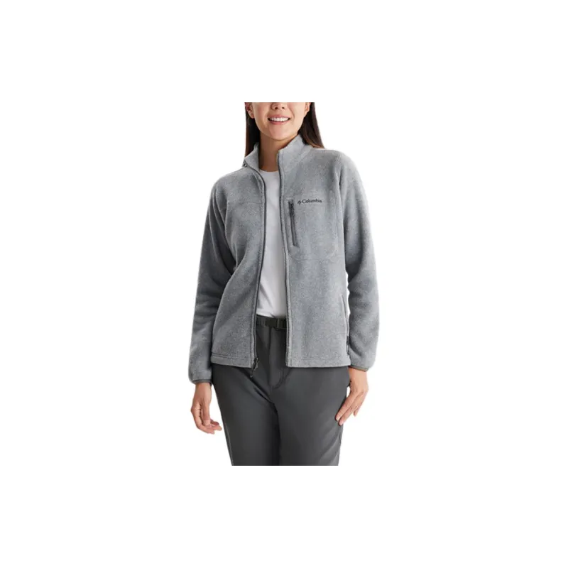 Columbia FW24 Velvet feel Coat Women's Gray-2