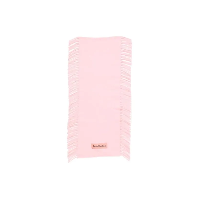 Acne Studios Fringe Wool Scarf-0