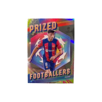 Topps Pedri 23 24 Finest Barça Icon Player Card Silver Foil Mint Condition Player Card Condition Pass Sports Cards 1 Pc