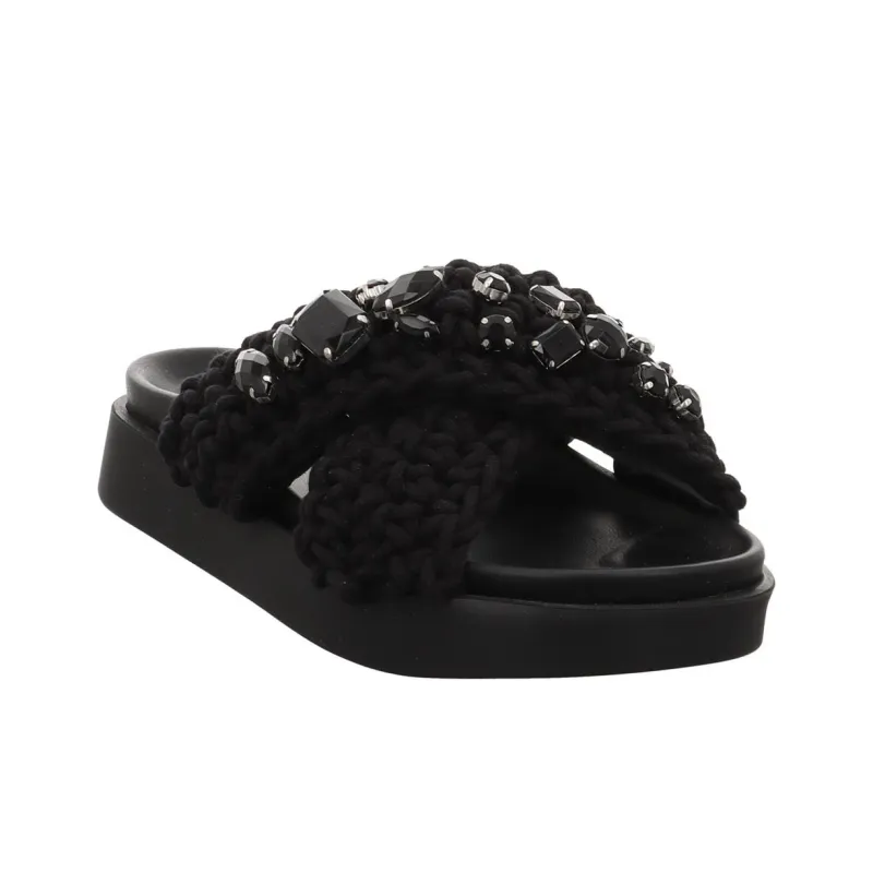 Inuikii Slide Slippers Women's Black-3