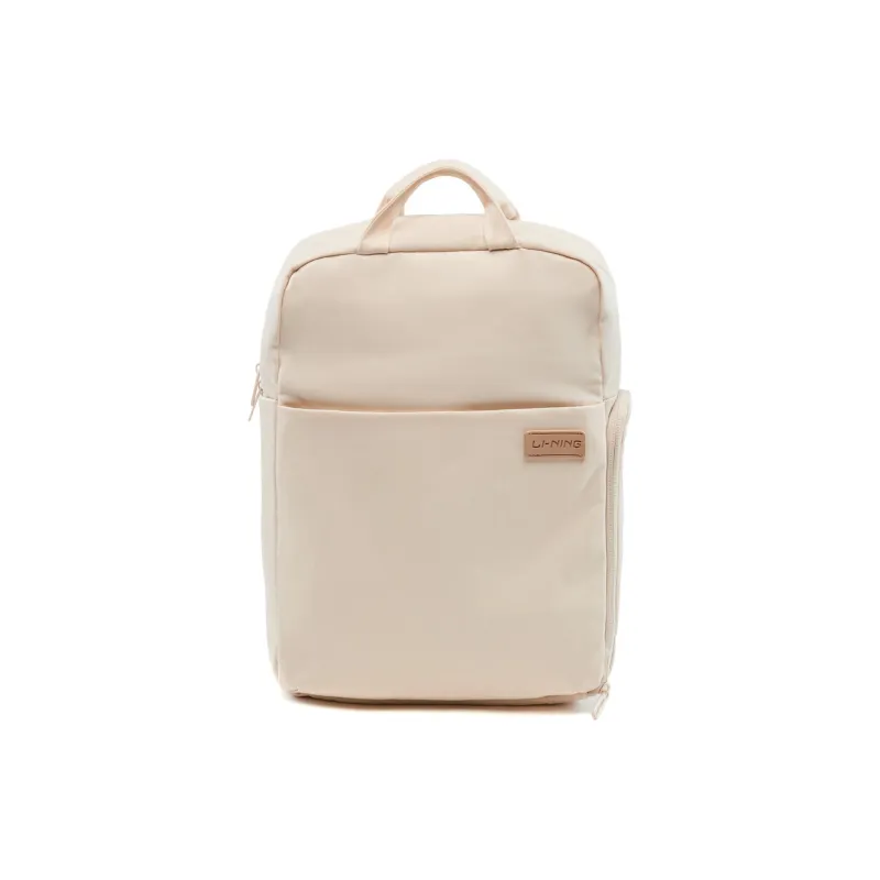 LiNing Sports Life Collection Polyamide Backpack Unisex Mica Gray-0