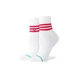 White Base Red Stripes