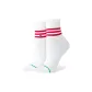 White Base Red Stripes