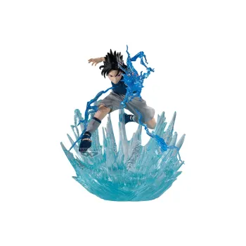 BANPRESTO Sasuke Uchiha Naruto EFFECTREME Houndstooth Bonus Gifts 12cm